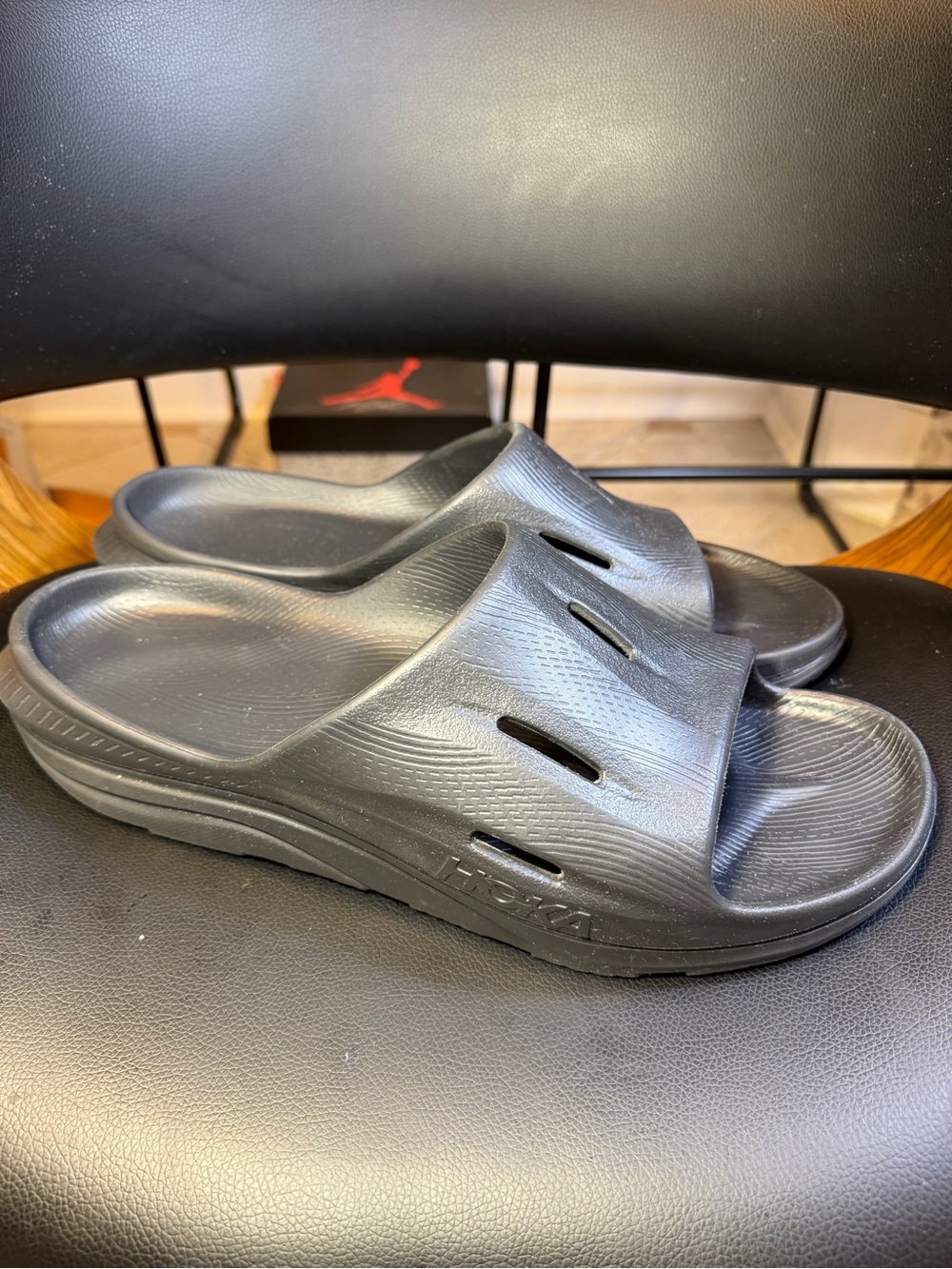 Hoka Ora Recovery Slide 3 - Black / Black Mns Sz 13